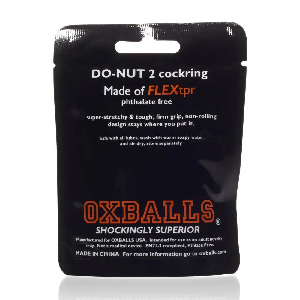 Oxballs DO-NUT-2 Cockring for Adults, Large (Ice Blue) - view 3