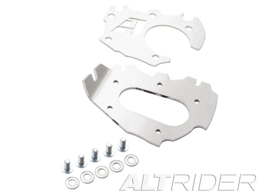 AltRider Side Stand Enlarger Foot for BMW R 1200 GS Adventure Water Cooled (Silver) | Prevents Sinking on Soft Terrain - view 8
