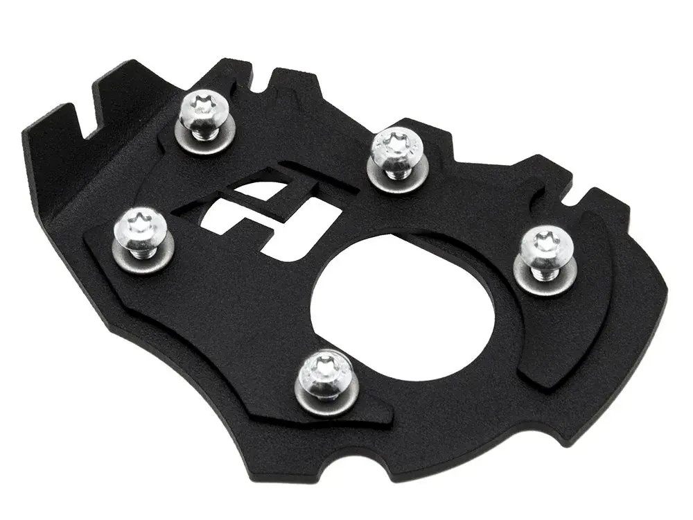 AltRider Side Stand Enlarger Foot for BMW R1200/R1250GS/A 2013-2024 Black | 1.5 cm (0.5 inch) Height Increase - main product image