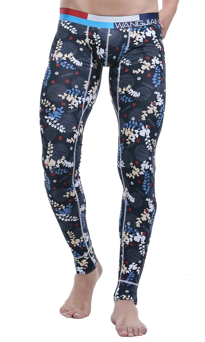 ARCITON Men's Low Rise Leggings Long Johns Thermal Pant | Skinny, Breathable, Quick Dry, Body Contouring Fit - main product image