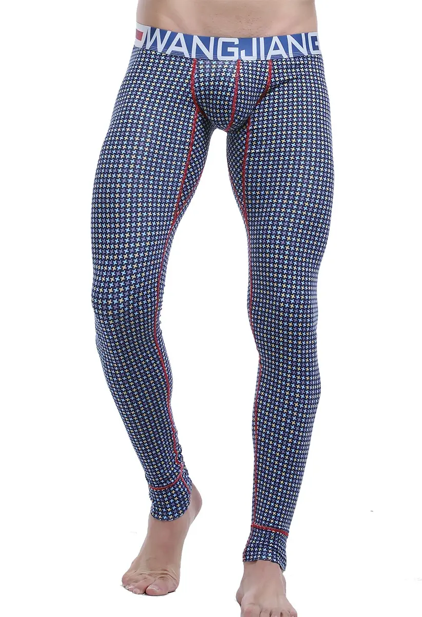 ARCITON Men's Low Rise Leggings Long Johns Thermal Pant 35-37" Waist | Body Contouring Comfort - main product image