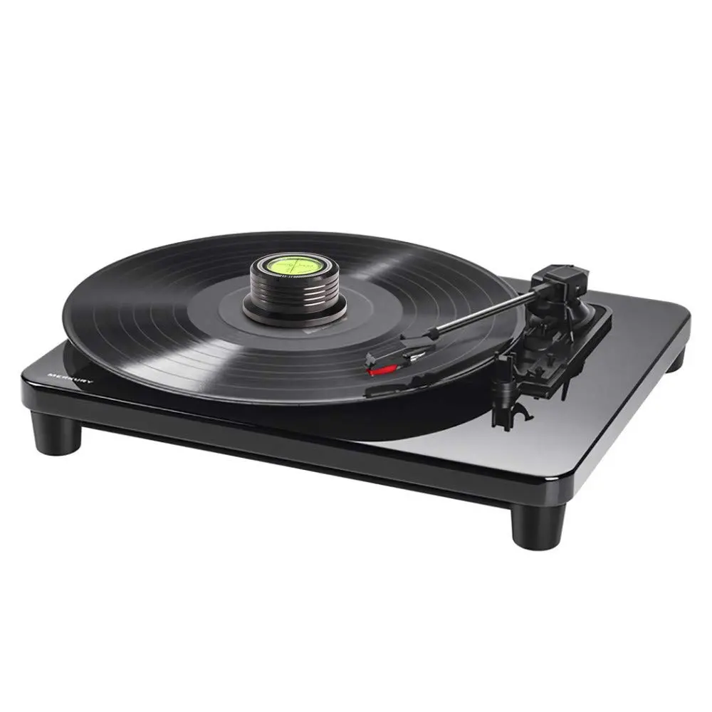 Viborg LP628B Record Weight Stabilizer with Bubble Level & Strobe Scale, 280g (9.9 oz) | Improves Vinyl Playback Clarity - view 7
