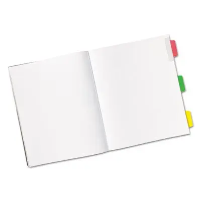 Avery Margin Ultra Tabs® 2.5" x 1" Repositionable Pastel 24 Tabs | Clear Adhesive for Book & Document Marking - view 4