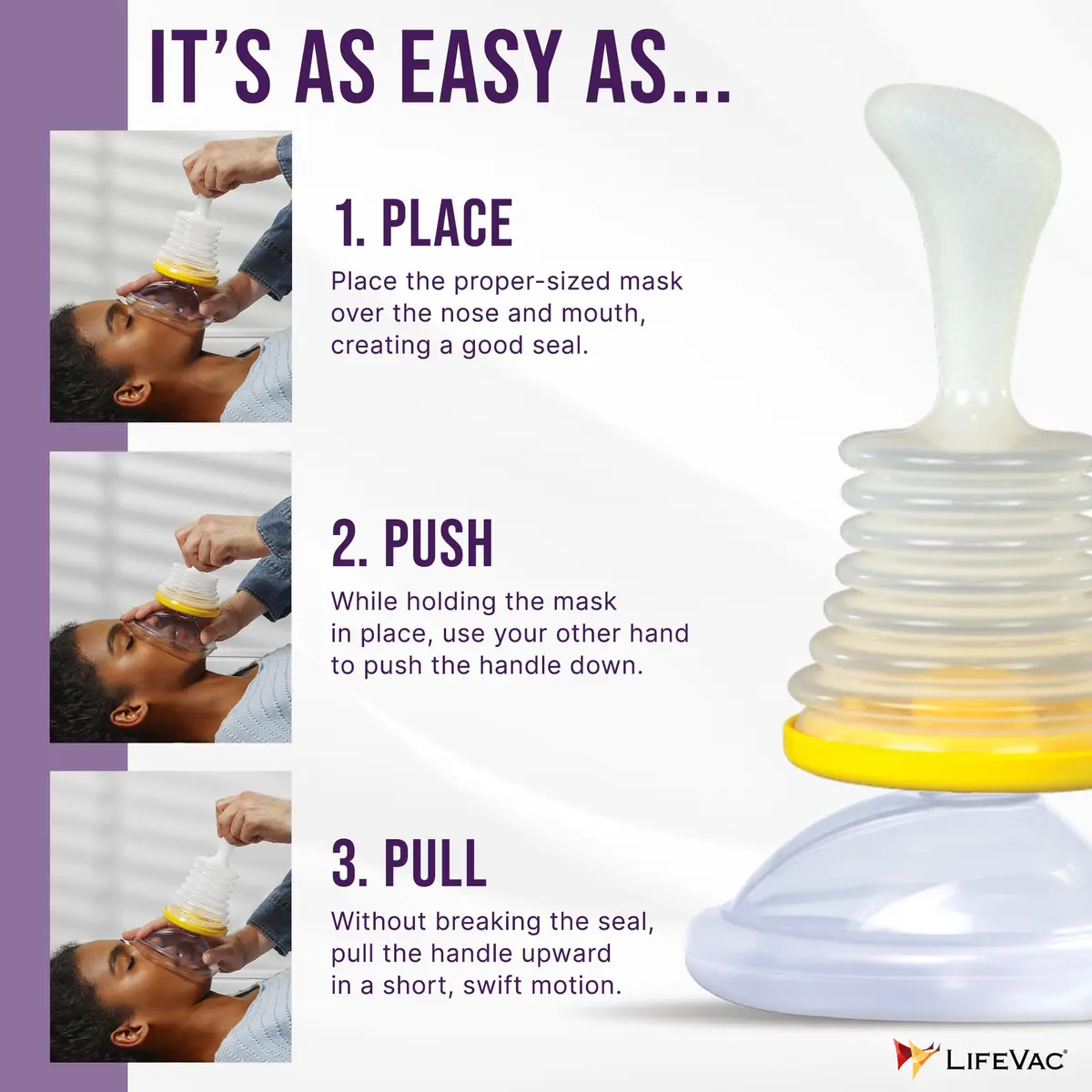 LifeVac Home Kit - Portable Suction Rescue Device for Kids & Adults | Airway Clearance Emergency Tool - view 5