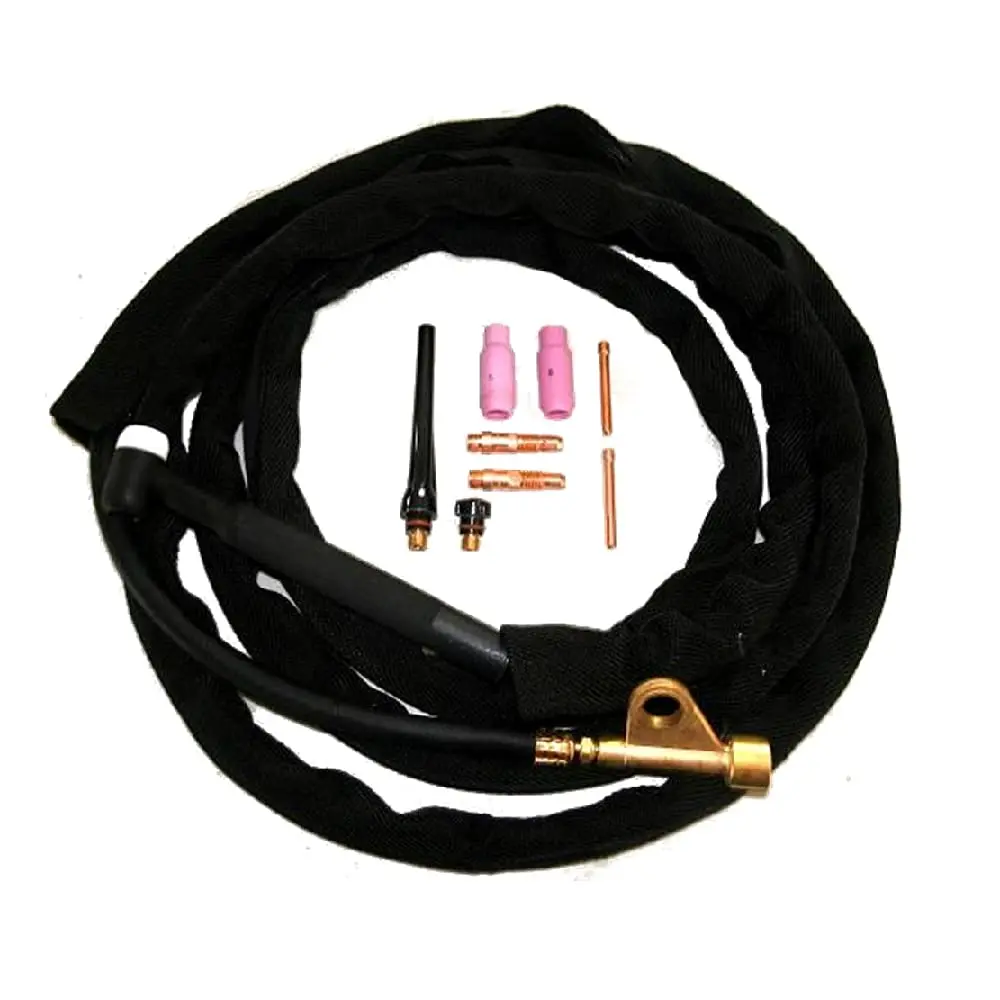WeldingCity TIG Welding Torch Cable Nylon Cover 24-ft Long 4-in Wide with Zipper for Torch 18, 20, 25 and 26 from Miller Weldcraft Lincoln ESAB - view 3