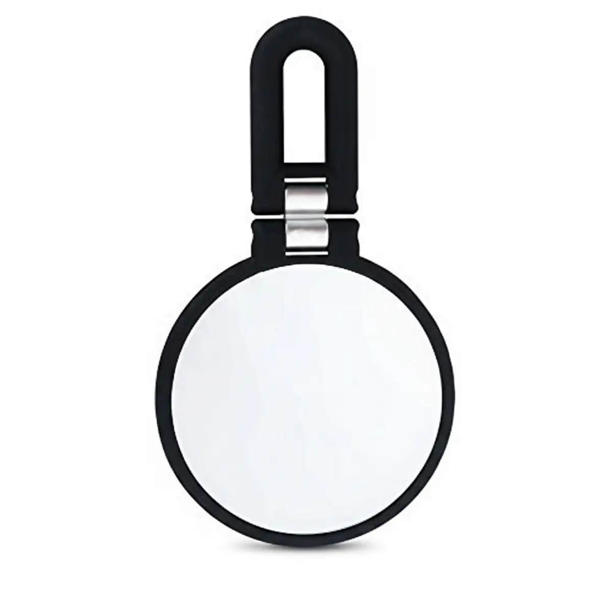 DC DANIELLE 3-in-1 Folding Hand Held Compact Travel Makeup Mirror, 15x Magnification, Black - main product image