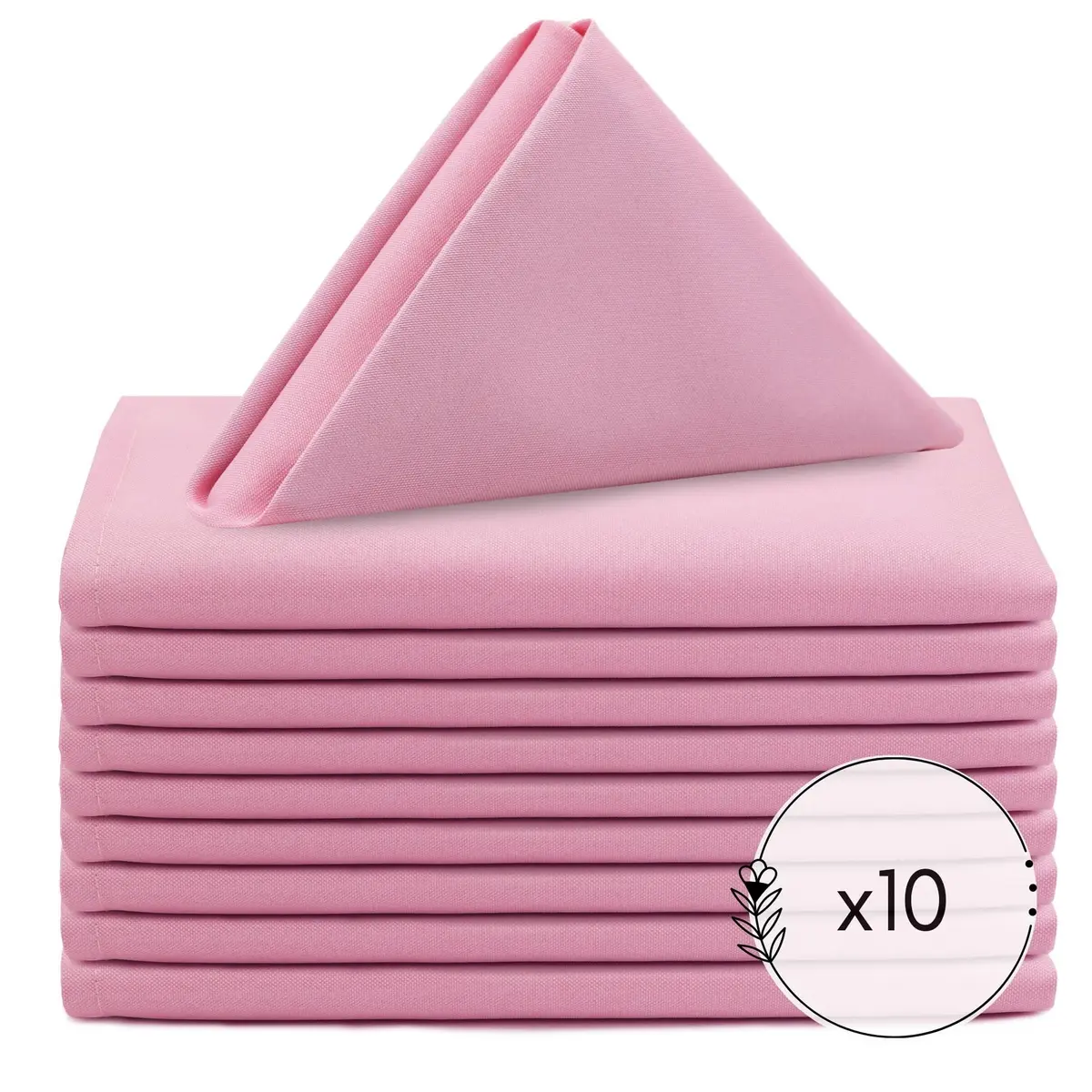 Your Chair Covers Cloth Polyester Napkins 20" x 20" | Elegant Wedding & Event Decor - view 7