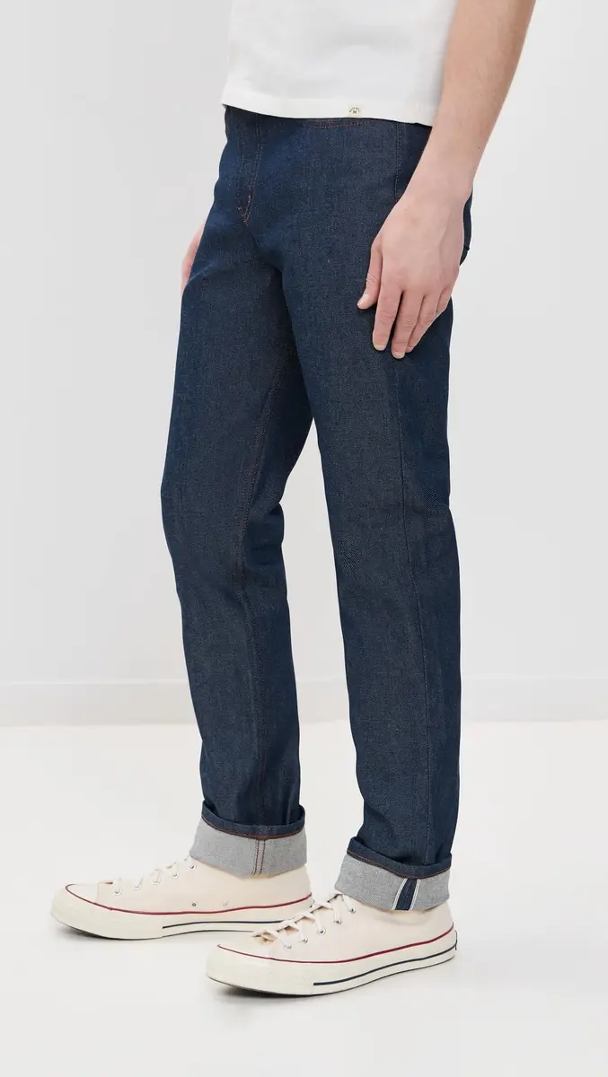 Naked & Famous Denim Weirdguy Tapered Fit Jeans 32 | Premium Japanese Selvedge - view 4