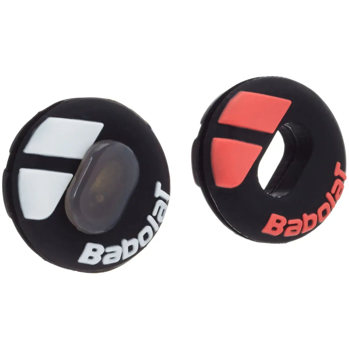 Babolat Unisex Custom Damp X2 Vibration Dampener, Black/Neon/Red, 0.05g (0.0001lb) | Customizable Tennis Vibration Dampener - main product image