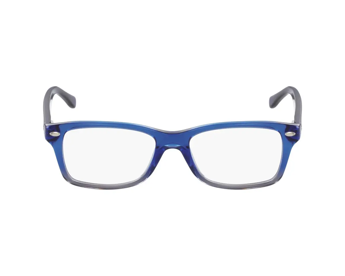 Ray-Ban unisex child RY1531 Prescription Eyeglass Frames, 48 mm | Blue Gradient Iridescent Grey - main product image