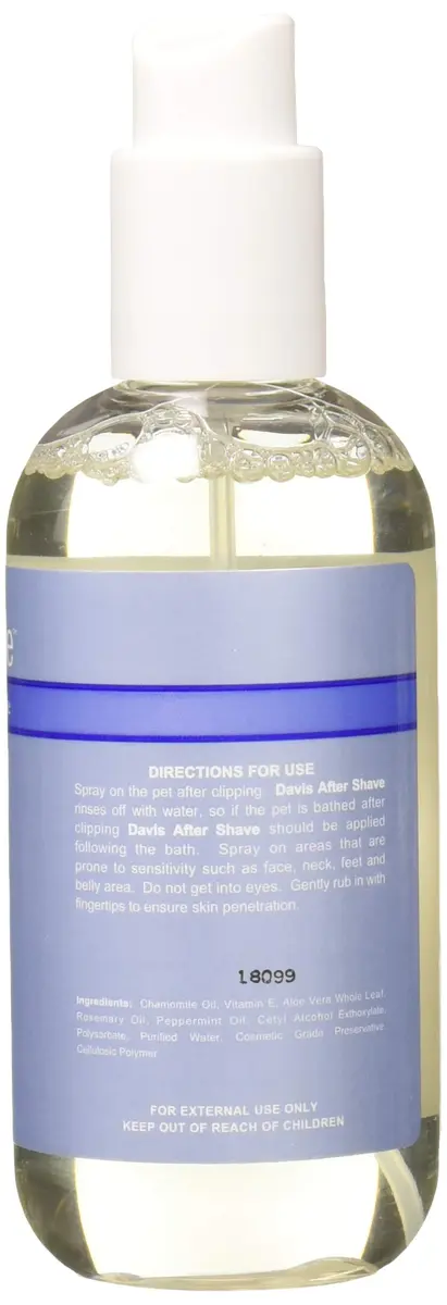 Davis AS08 After Shave Spray for Pets 8 oz | Moisturizing & Soothing for Skin Irritation - view 2