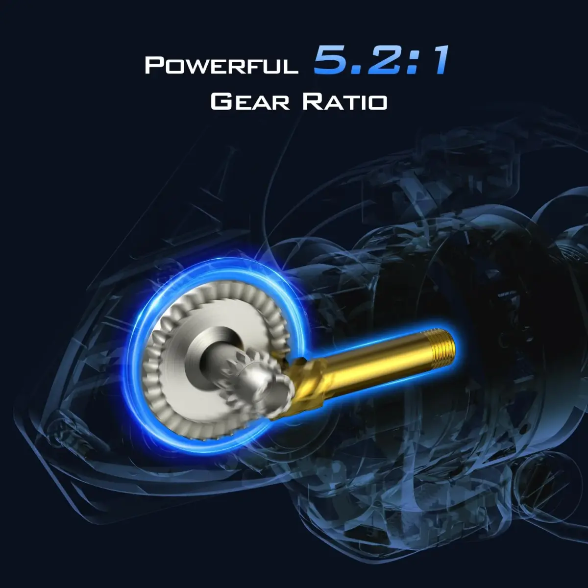 KastKing Centron Lite Spinning Fishing Reel Size 2000 White | 8.5kg Max Drag, 10+1 BB, 260g (0.6lb), CNC Aluminum Spool, 5.2:1 Gear Ratio - view 4