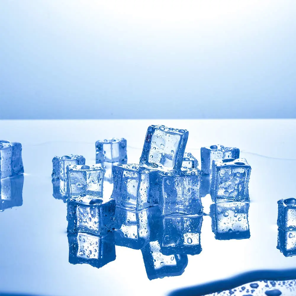 HUIANER Acrylic Ice Cubes 1inch | Realistic Square Shape for Photography & Decor - view 5