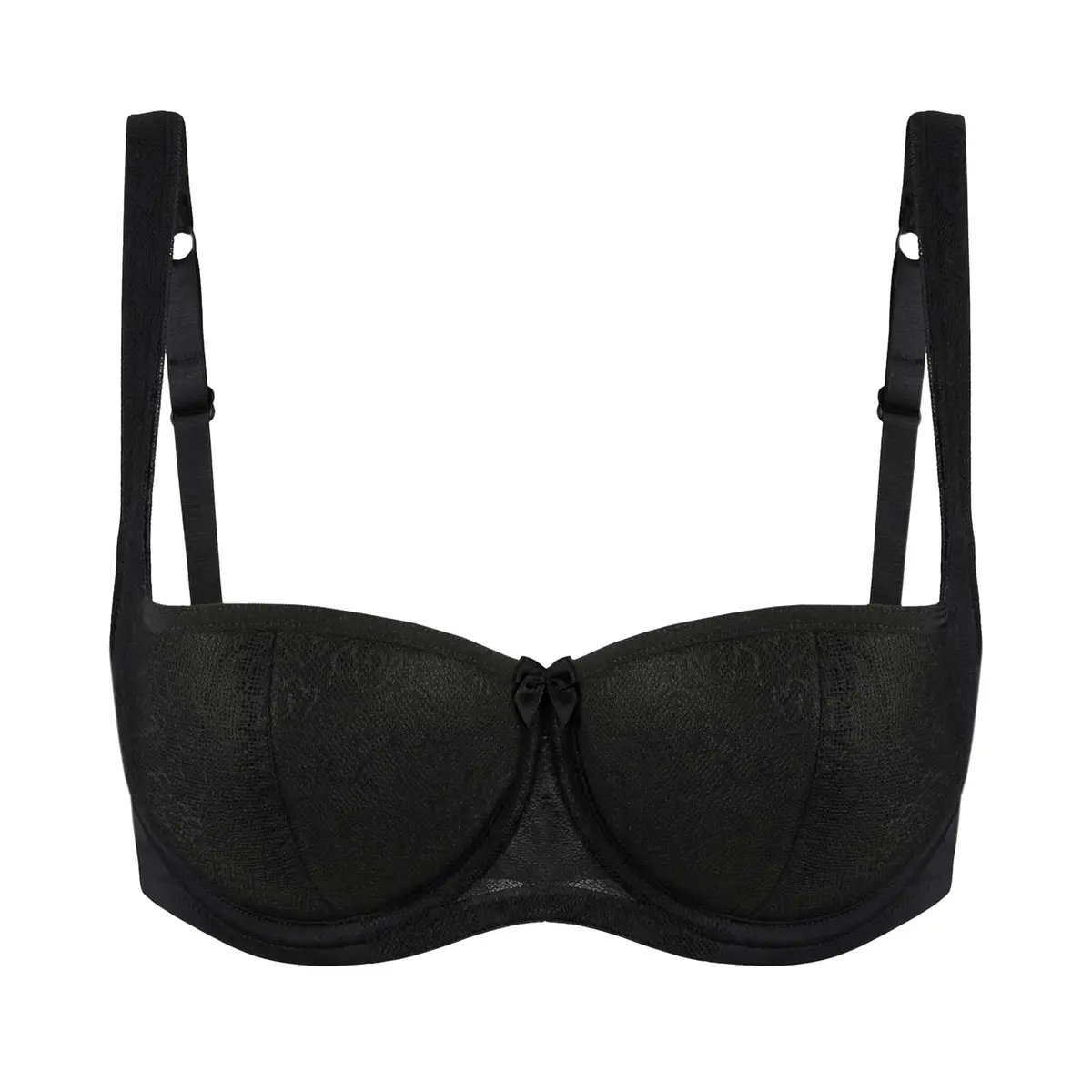 Rosme Women's Lace Balconette Bra D 40 | Natural Support & Comfort (110 characters) - view 5
