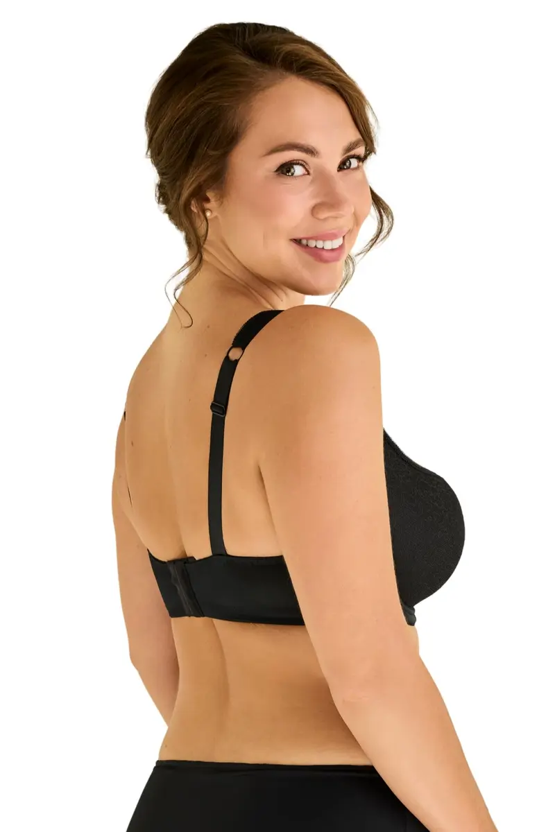 Rosme Women's Lace Balconette Bra D 40 | Natural Support & Comfort (110 characters) - view 4