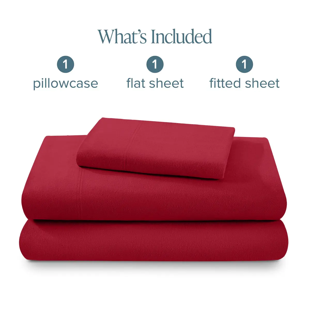 Bare Home Twin XL Flannel Sheet Set 100% Cotton | Warm, Soft & Durable for All-Season Comfort - view 9