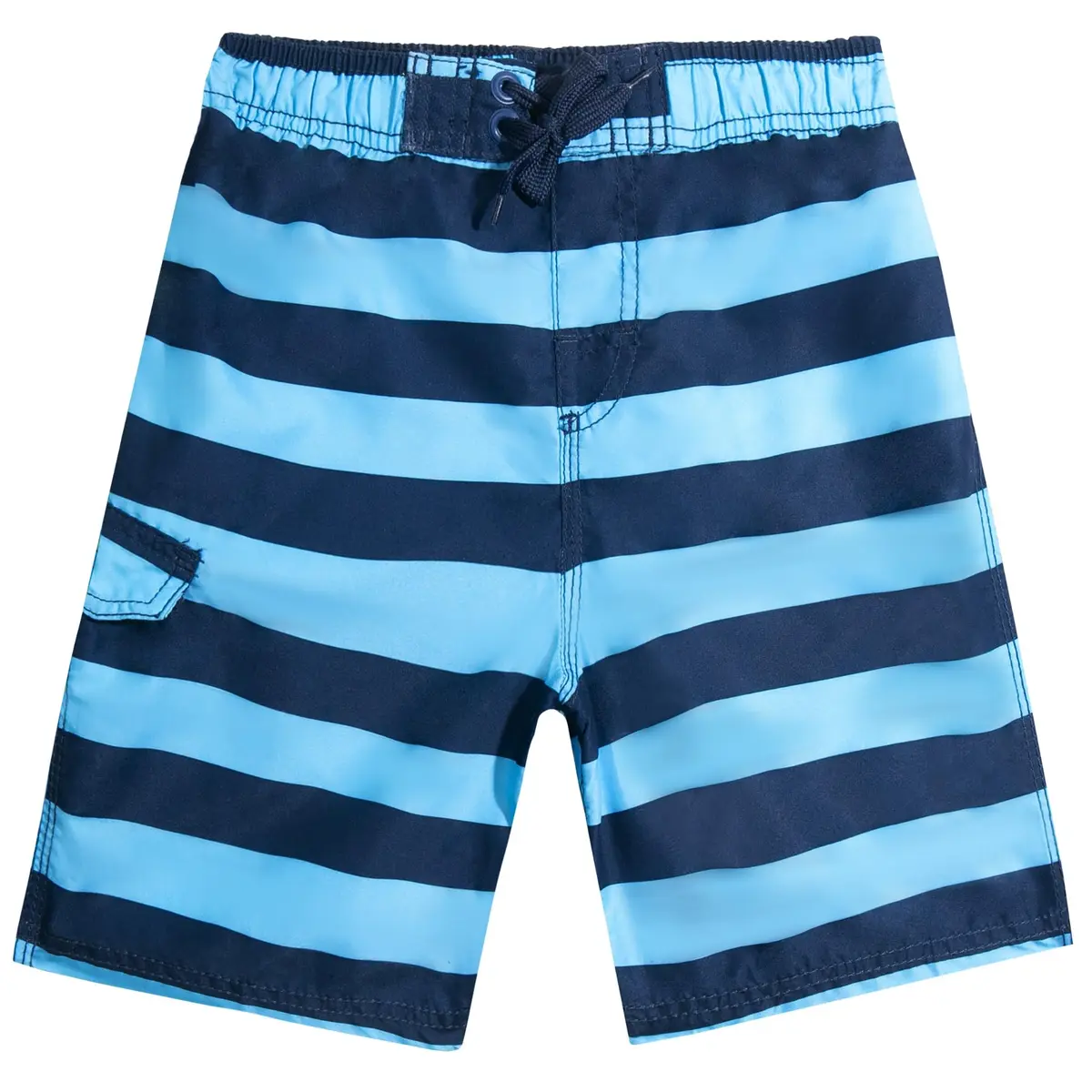 Kanu Surf Boys' Specter Beach Swim Trunk, Troy, 10/12 | UPF 50+ Quick Dry Microfiber - main product image