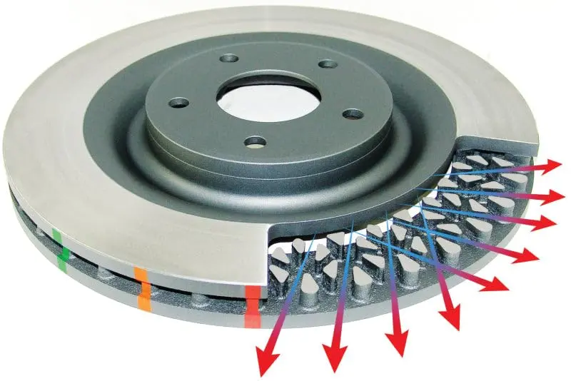 DBA DBA2663S-10 T2 T-slot Uni-Directional Slotted Rotor | Australian Made, Vehicle-Specific Fit, Heavy Duty - view 2