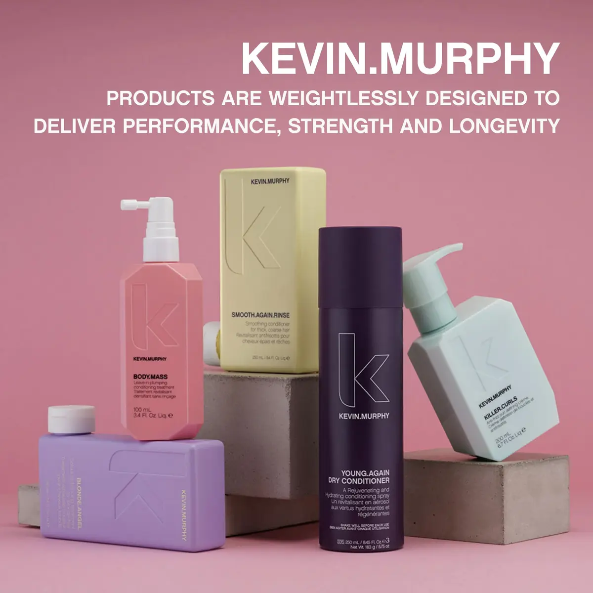 KEVIN.MURPHY SESSION.SPRAY Strong Hold Finishing Hair Spray 100ml (3.4 Fl Oz) | Humidity Resistant - view 7