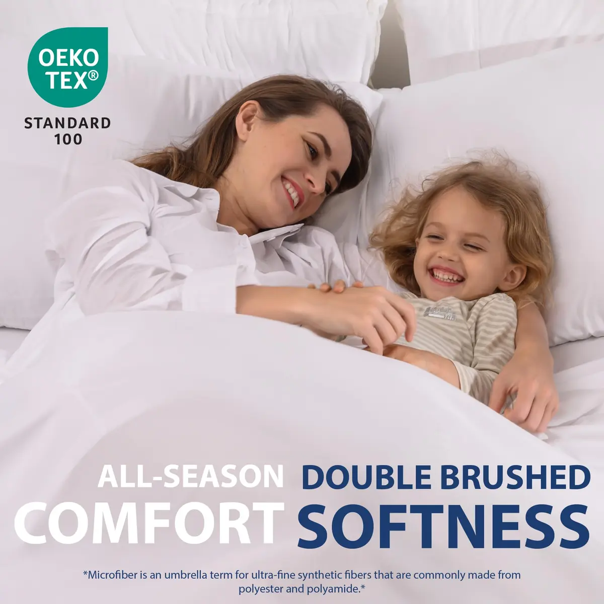 Cathay Home Full Sheet Set 156cm x 203cm (61.4" x 80") | Ultra-Soft Microfiber Brown Bedding - view 6