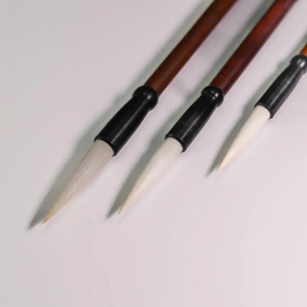 Easyou Hu Brush Chinese Calligraphy Brush Set L+M+S | Pure Goat Hair for Beginners - view 9