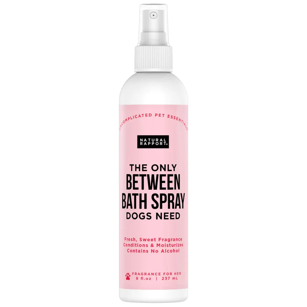 Natural Rapport Dog Deodorant Spray, 8 oz | Long-lasting Freshness for Female Dogs - main product image