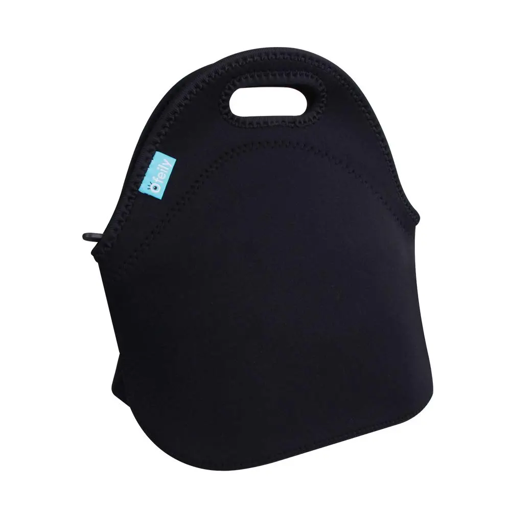 Ofeily Neoprene Lunch Tote Bag 10L (0.35 cu ft) | Insulated, Waterproof, Zippered Lunch Bag for Adults - main product image
