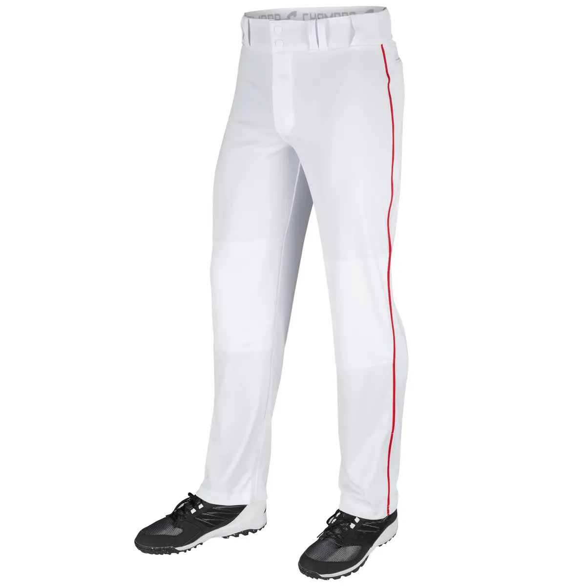CHAMPRO Piped Triple Crown Baseball Pants Large | Open Bottom, Adjustable Inseam, Durable (70-120 chars) - main product image