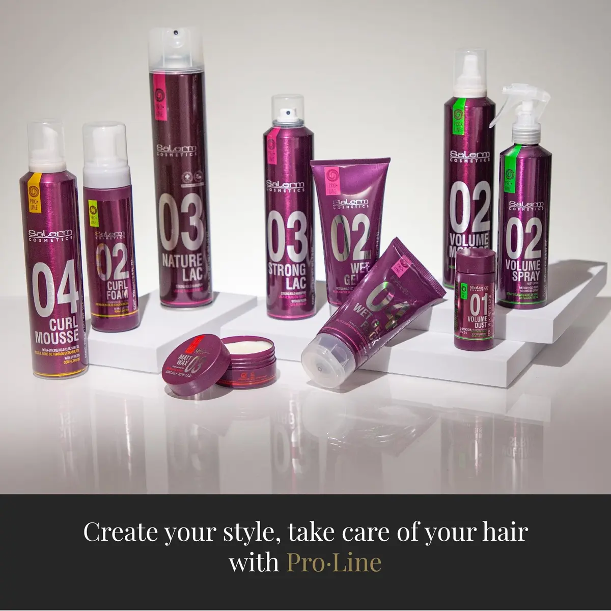 SALERM Curl Mousse 405 ml | Extra Strong Hold & Anti-Humidity for Defined, Frizz-Free Curls - view 6