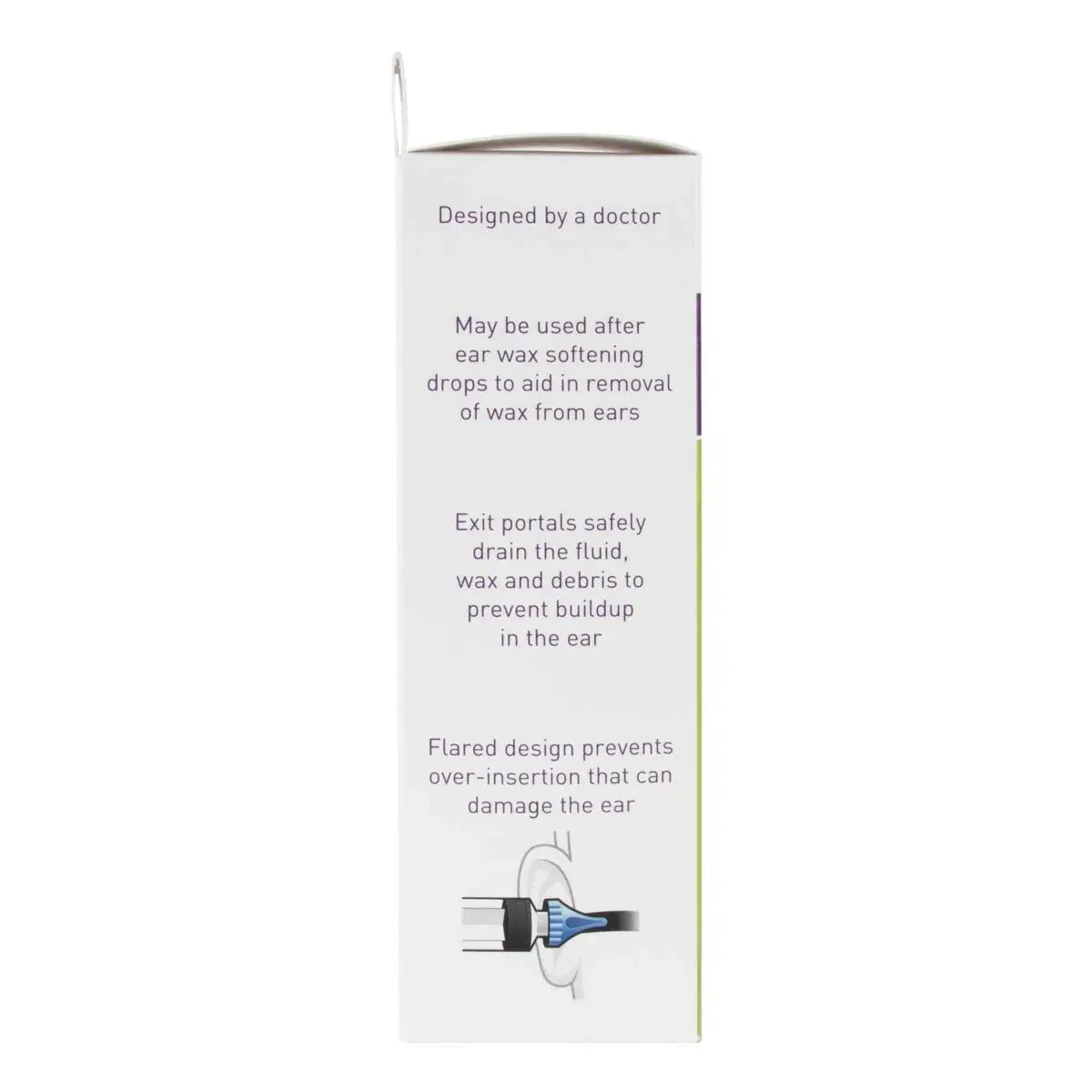 EZY DOSE Ear Wax Removal Syringe with 10 Saline Packs | 50ml (1.7 Fl Oz) | Doctor Designed for Safe & Gentle Cleaning - view 4