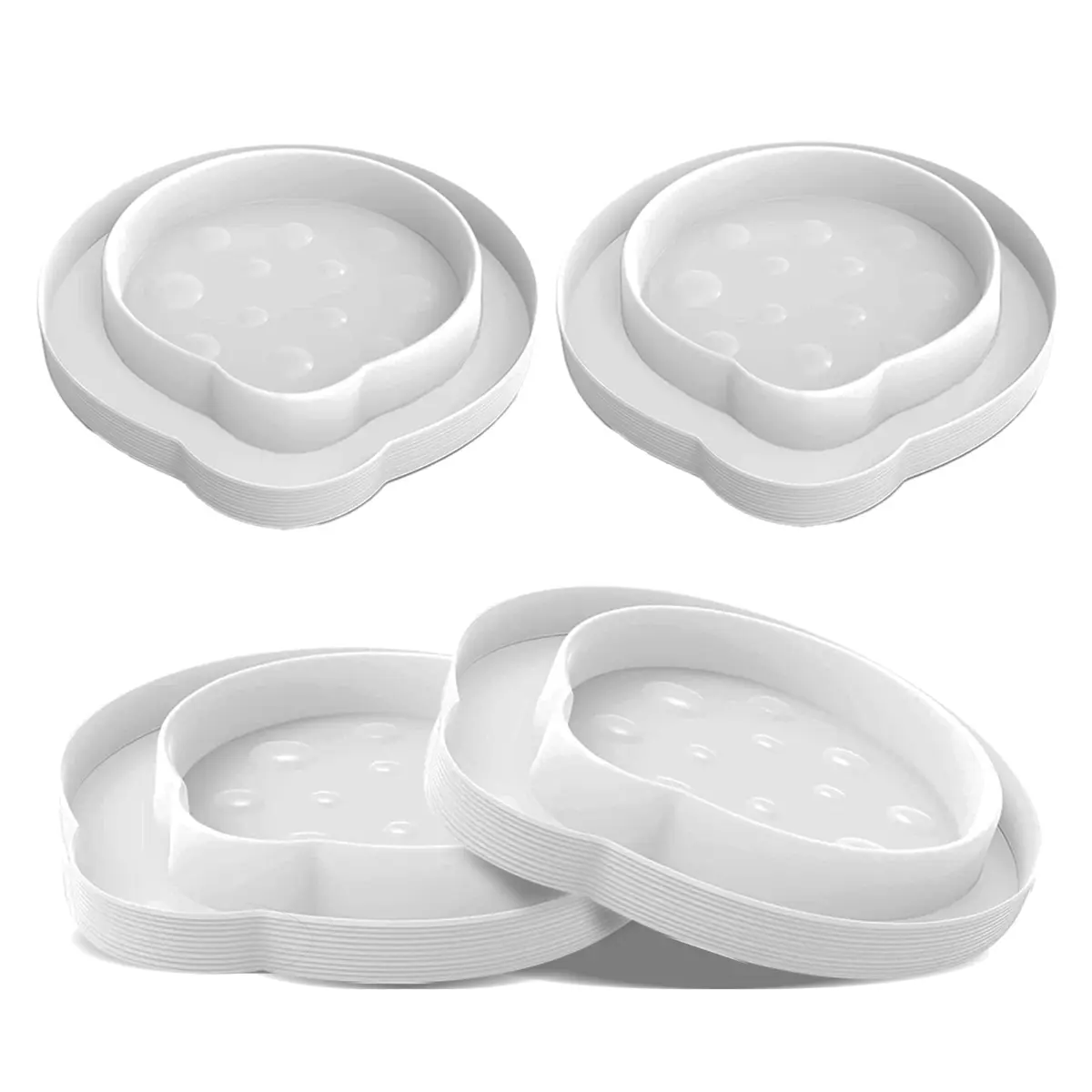 ASPECTEK Bed Bug Detector and Interceptor, Pack of 4 | Safe, Eco-Friendly Bug Trap for Monitoring and Prevention - main product image