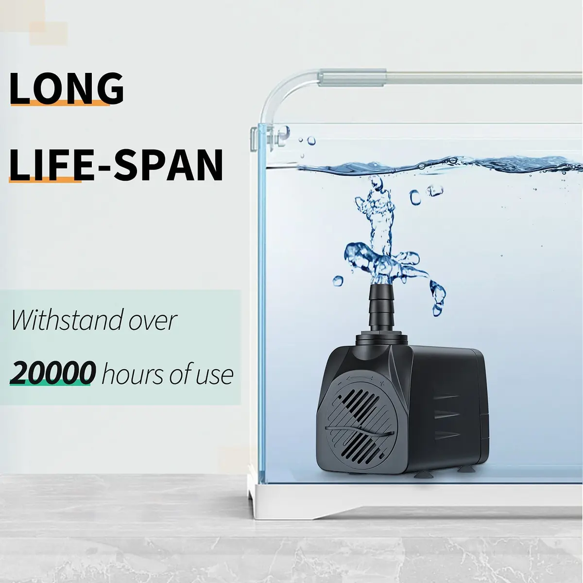 Uniclife UL400 Submersible Water Pump 400 GPH | Quiet, Detachable, Long Life - view 6