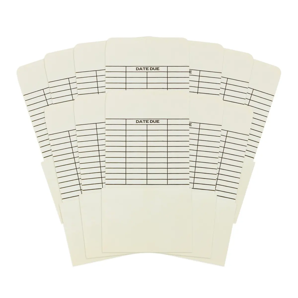 Hygloss Manila Library Pockets – Non-Adhesive Envelope 6.25 x 3.5 Inches | Durable, Made in USA - view 3