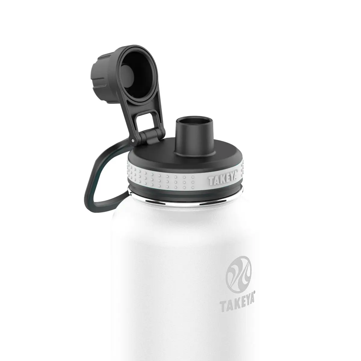 Takeya Originals 40 oz Vacuum Insulated Stainless Steel Water Bottle | Keeps Drinks Cold 24 Hrs/Hot 12 Hrs - view 2
