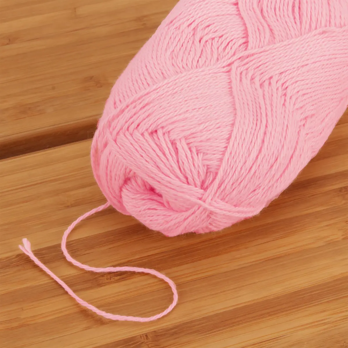 BambooMN JubileeYarn Cotton Select Yarn - Marina Pink | 8 Skeins, Sport Weight, Soft Cotton - view 3
