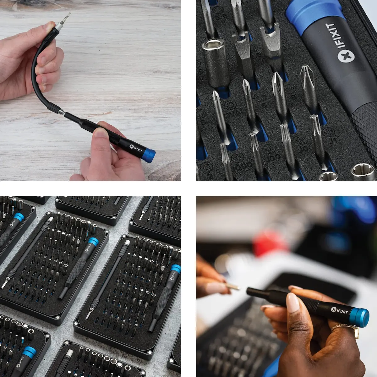 iFixit Mako Driver Kit - 64 Precision Bit Set for Electronics Repair | 18.1 cm (7 in) Length, 390g - view 4