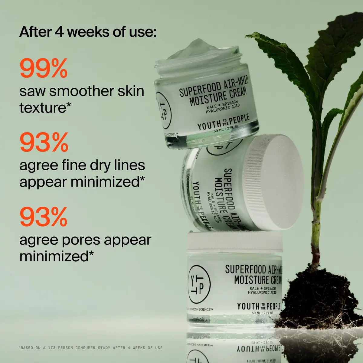 Youth To The People Superfood Air-Whip Face Moisturizer - Full Size (2 oz) | Hydrates & Nourishes Oily Skin - view 6
