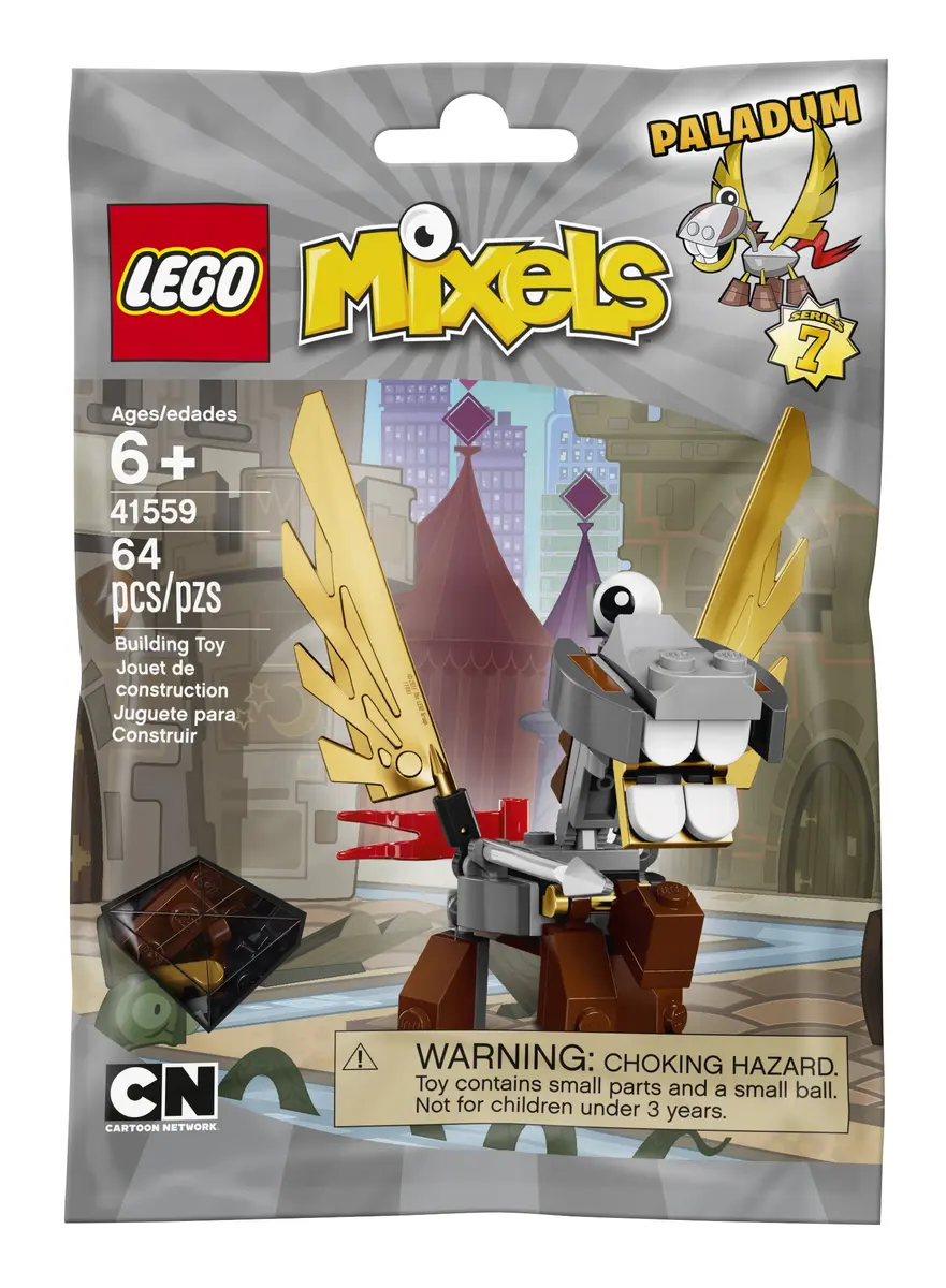 LEGO Mixels Mixel Paladum 41559 Building Kit | Loyal Pet of Medivals Tribe, 7cm Tall - view 2