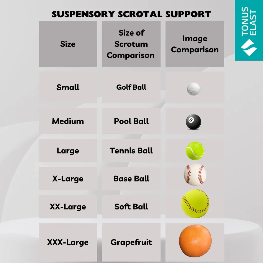 Tonus Elast Suspensory Scrotal Support Medium Pouch - 1 Count | Gentle Support for Recovery & Daily Comfort - view 6
