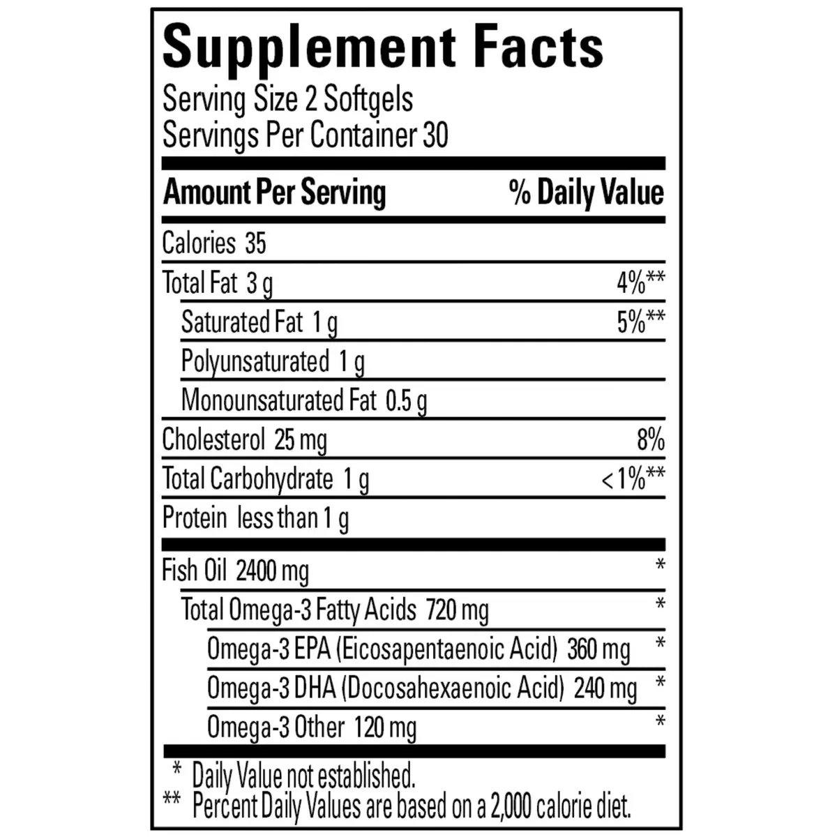 Nature Made Burp-Less Fish Oil 1200 mg | Omega 3 Supplement for Heart & Brain (70-120 chars) - view 2