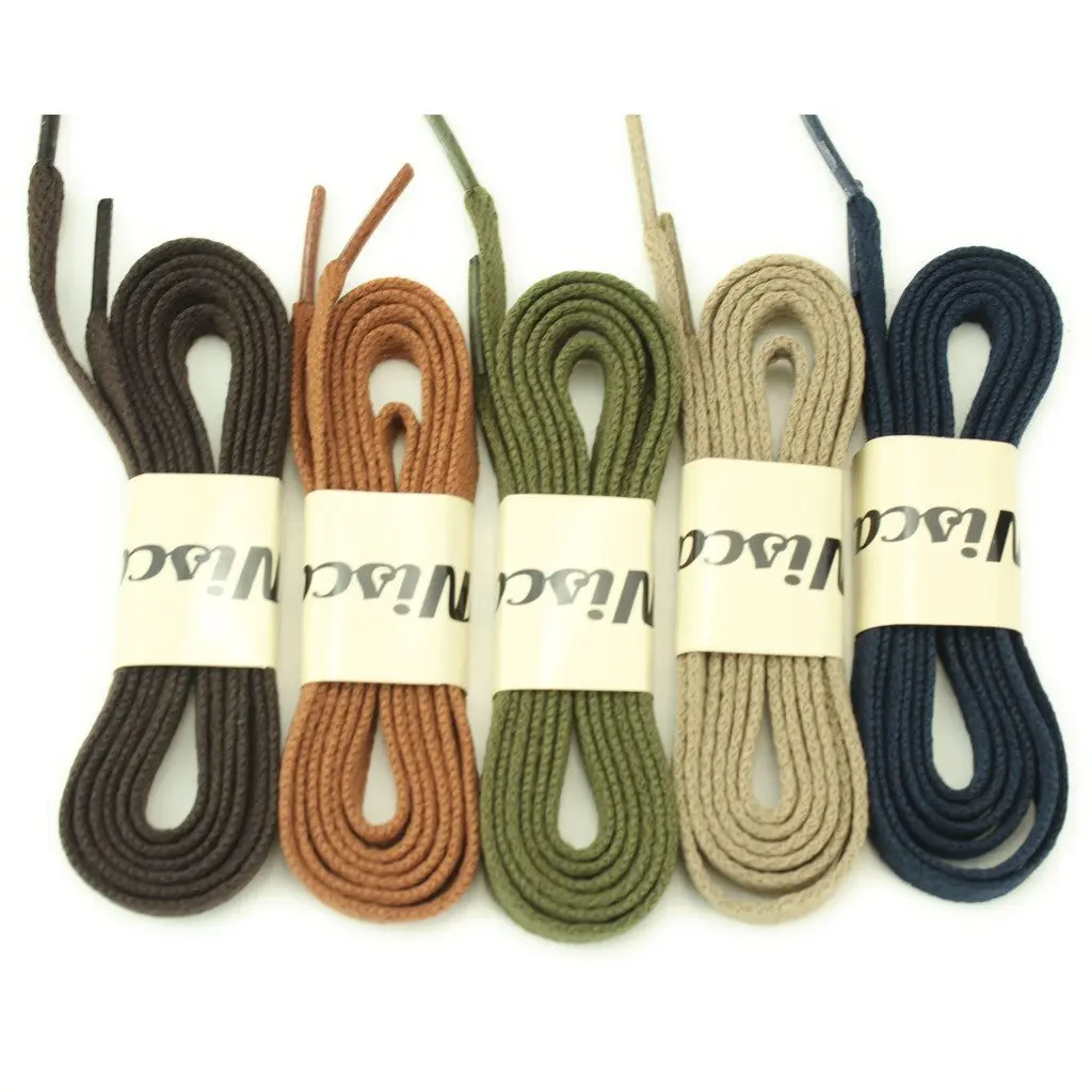 YFINE 2 Pairs 39" Light Brown Flat Replacement Shoelaces for Athletic Shoes | Durable Polyester, 2 Pack - view 6