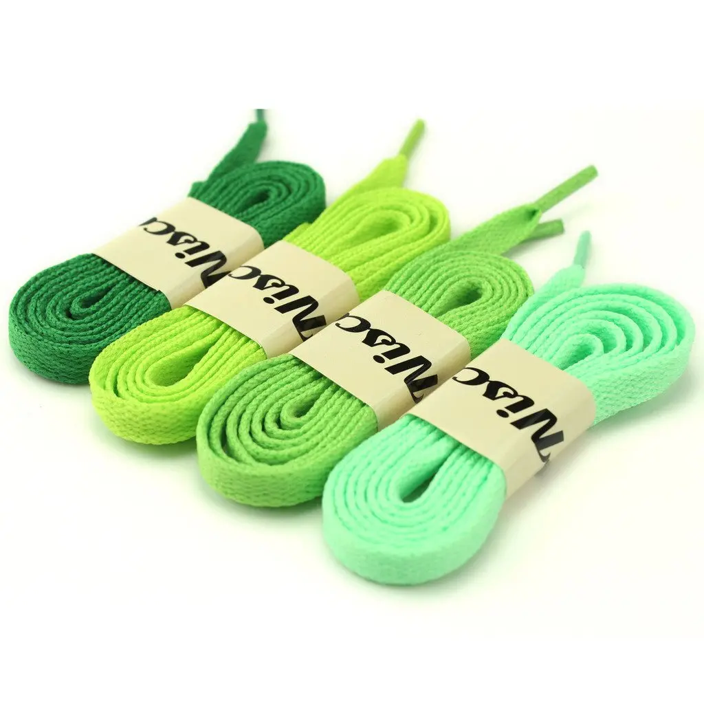 YFINE 55" Red Flat Replacement Shoelaces for Athletic Shoes | Polyester, 2 Pairs, 140cm - view 8