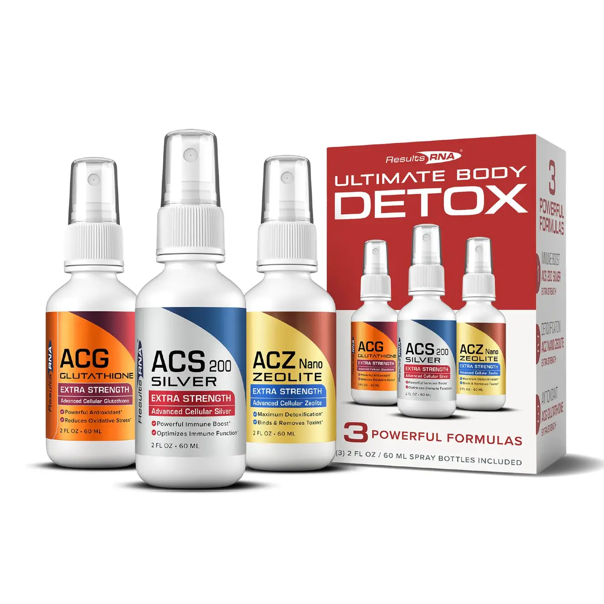 Results RNA Body Detox Extra Strength System 2 oz | Clinically Proven Detox & Immune Support - main product image