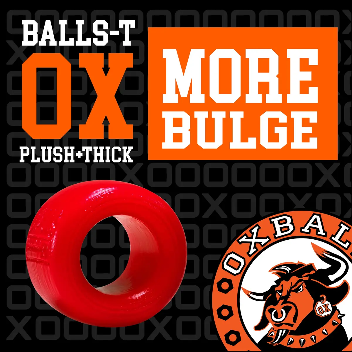 Oxballs Balls-T Super-Stretchy Silicone Ball Stretcher 13cm (5.1in) | Heavy-Duty Scrotum Stretcher for Enhanced Swing - view 2