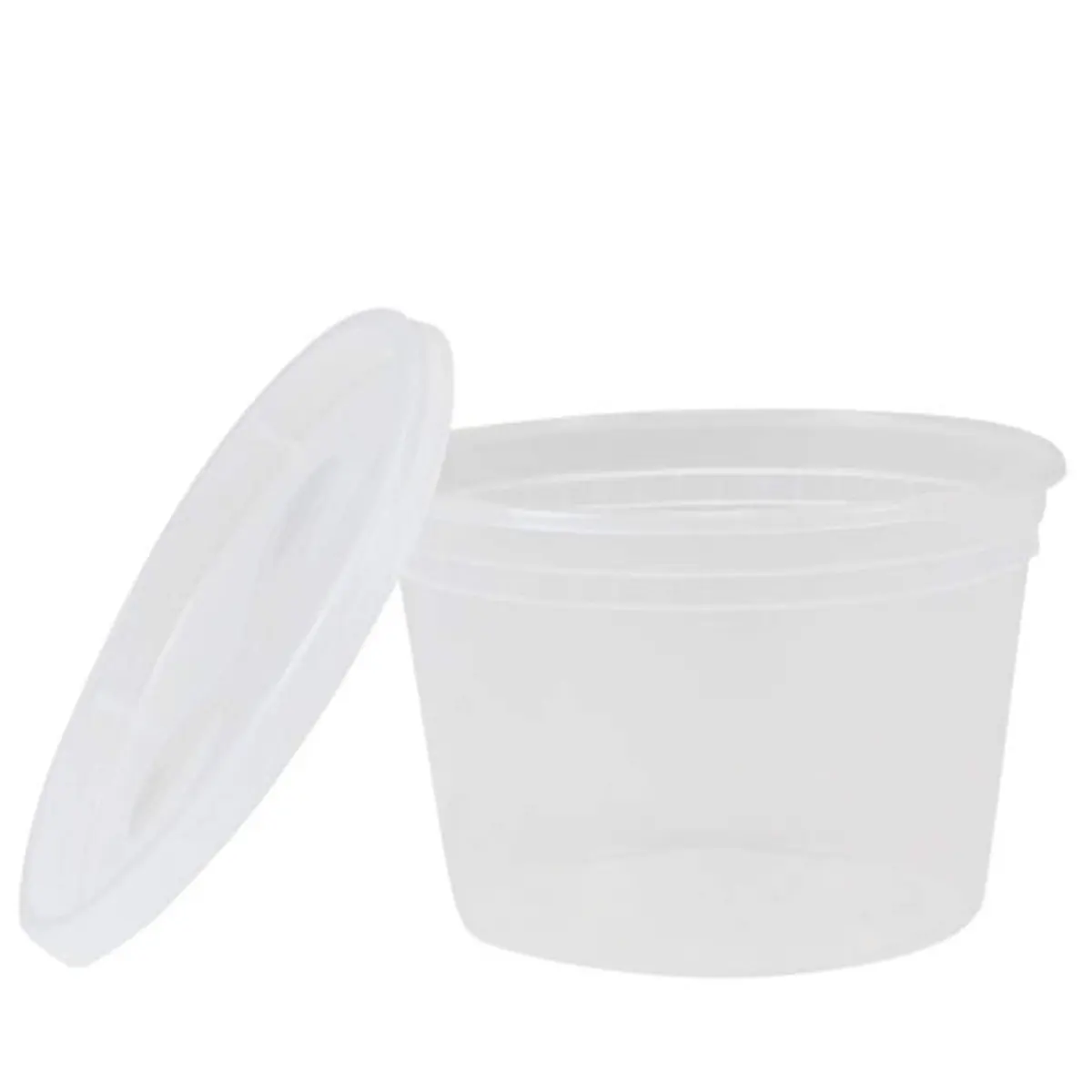 Tiger Chef 16 oz Food Storage Containers with Lids | Leak Proof, Microwave & Dishwasher Safe, BPA-Free (Pack of 40) - main product image
