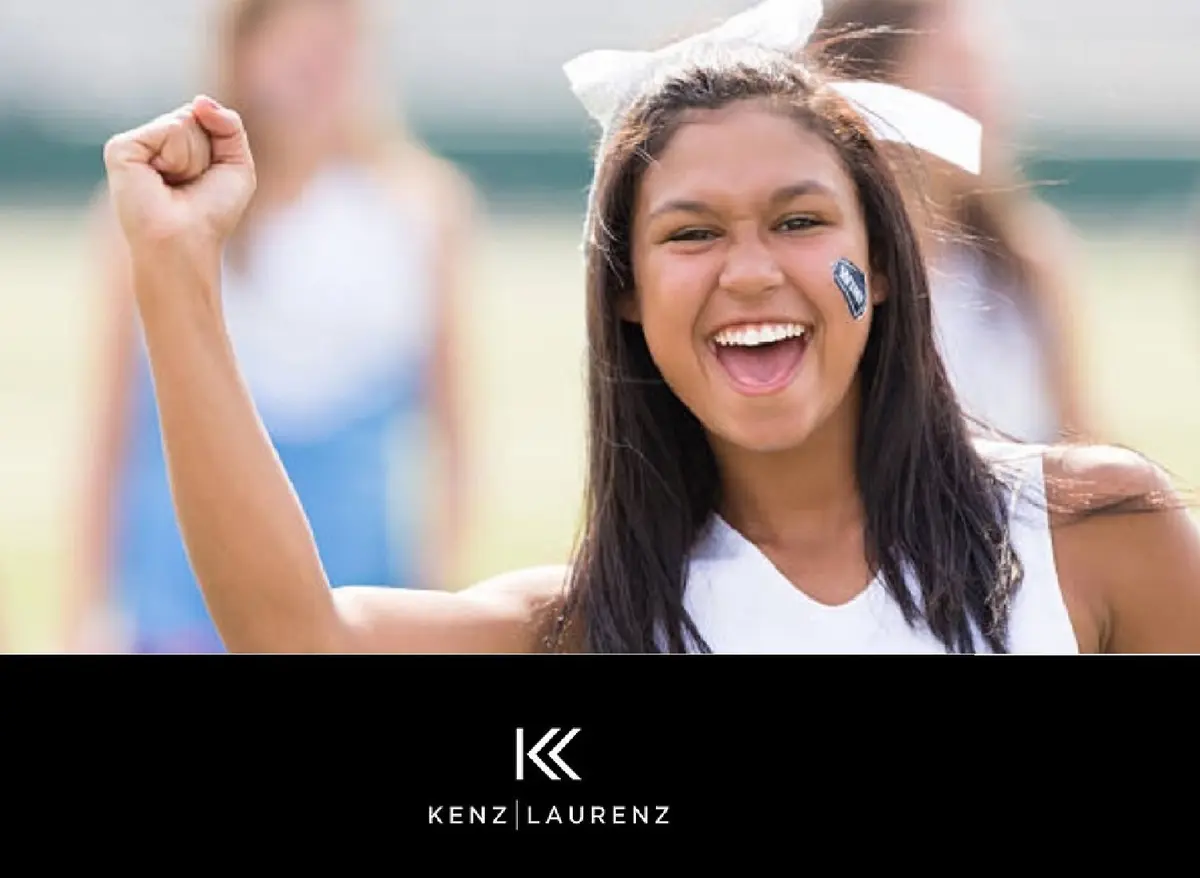 Kenz Laurenz Jumbo 7-inch Cheer Bows with Elastic Ties, 10-Pack Assorted Colors | Handmade Hair Accessories for Teens & Women - view 4