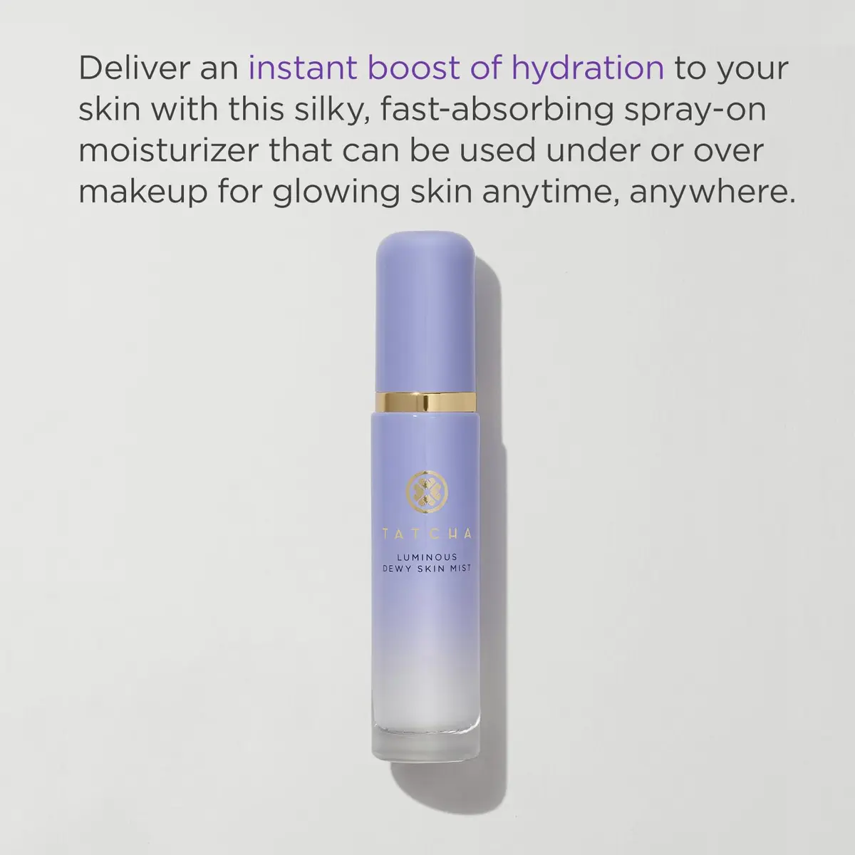 TATCHA Luminous Dewy Skin Mist 40ml | Hydrating & Finishing Spray for All Skin Types - view 3
