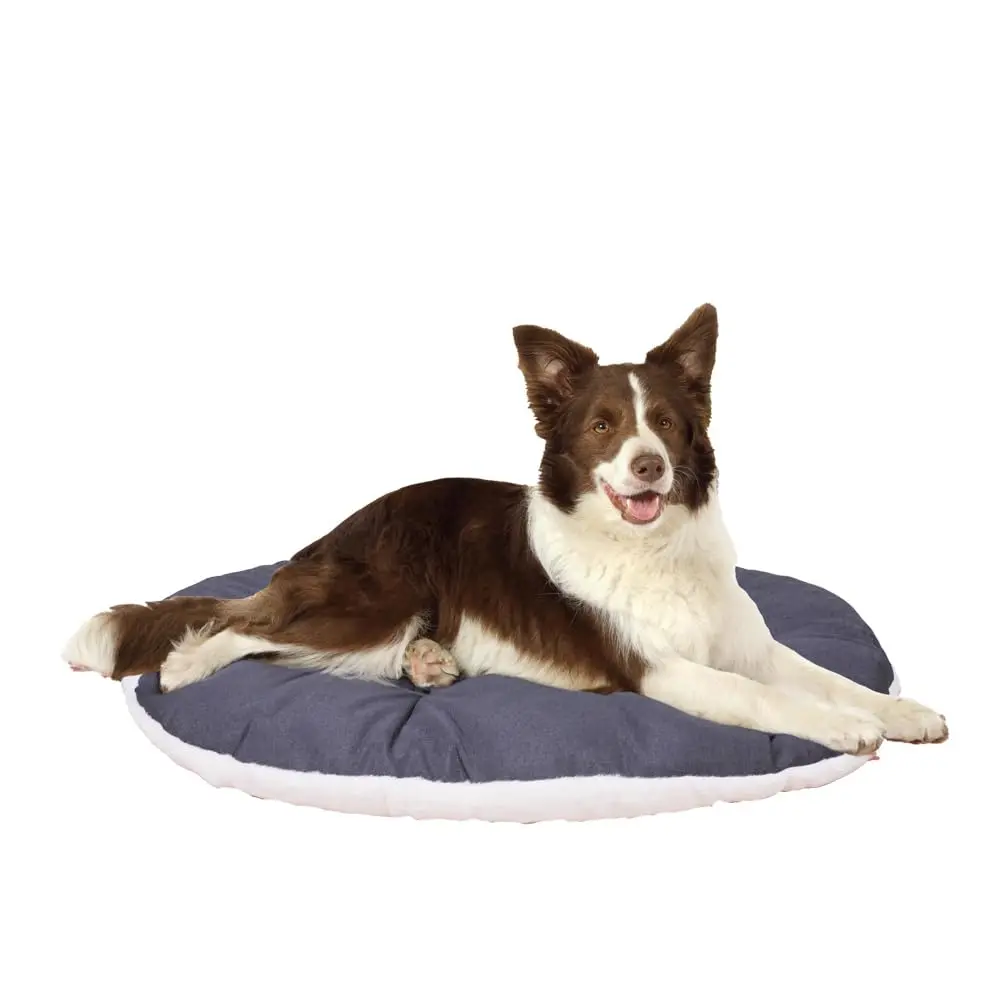 Ferplast Dog Bed Large Dog Cushion Washable Pet Mattress 85 x 55 cm | Cotton & Soft Padding - main product image