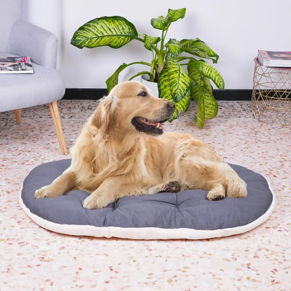 Ferplast Dog Bed Large Dog Cushion Washable Pet Mattress 100 x 63 cm | Soft Cotton Padding - view 3