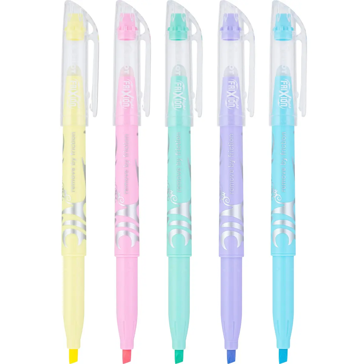 PILOT FriXion Erasable Highlighters, Chisel Tip, Assorted Pastel Colors, 5-Pack (5 Count) - view 4